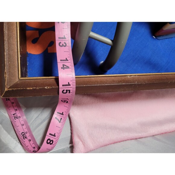 1968 Embosograph Riddell Half Helmet Plaque NFL Denver Broncos Vintage Football - Picture 6 of 10